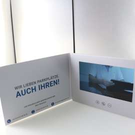 Video Booklet 7 Zoll IPS Bildschirm für German Service Group