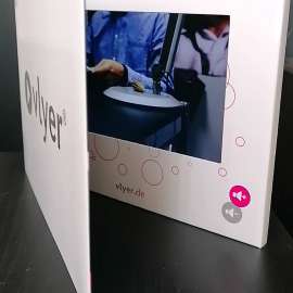 Video Booklet 7 Zoll IPS Bildschirm vlyer