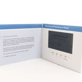 Video Booklet 7 Zoll IPS Bildschirm für AMGEN