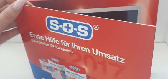 Video Booklet 7 Zoll IPS Bildschirm für SOS 