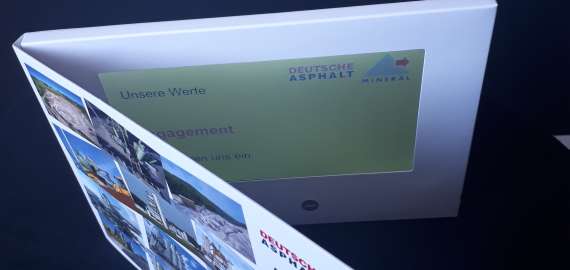 Video Booklet 7 Zoll IPS Bildschirm für Deutsche Asphalt