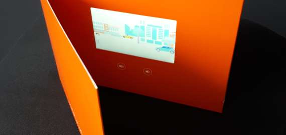 Video Booklet 4.3 Zoll HD Bildschirm Volksbank